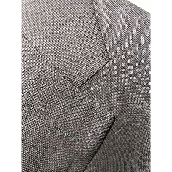 Men’s 44L — “346” Brooks Brothers Stretch Brown 100% Wool Suit Jacket RN 93986 - Picture 11 of 11